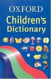 Tapa de Oxford Children's Dictionary