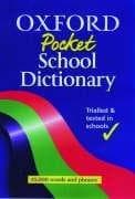 Tapa de Oxford Pocket School Dictionary
