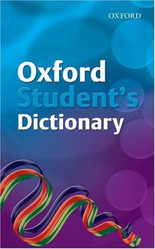 Tapa de Oxford Student's Dictionary
