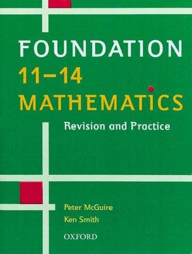 Tapa de Foundation 11-14 Mathematics