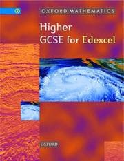 Tapa de Oxford Mathematics Higher GCSE for Edexcel