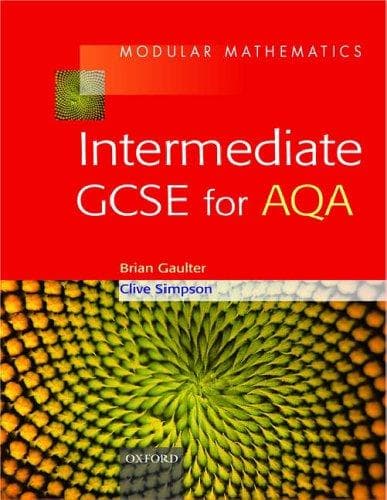 Tapa de Intermediate GCSE for AQA