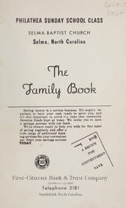 Tapa de The family book