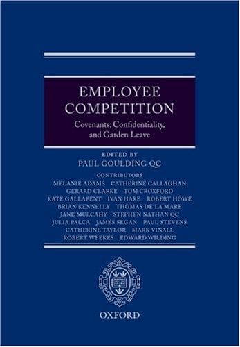 Tapa de Employment Competition