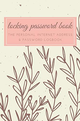 Tapa de Locking password book