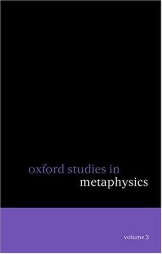 Tapa de Oxford Studies in Metaphysics