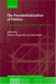 Tapa de Presidentialization of Politics