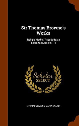 Tapa de Sir Thomas Browne's Works