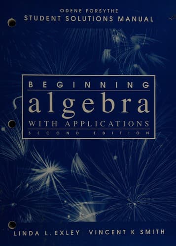 Tapa de Beginning Algebra
