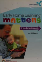 Tapa de Early home learning matters