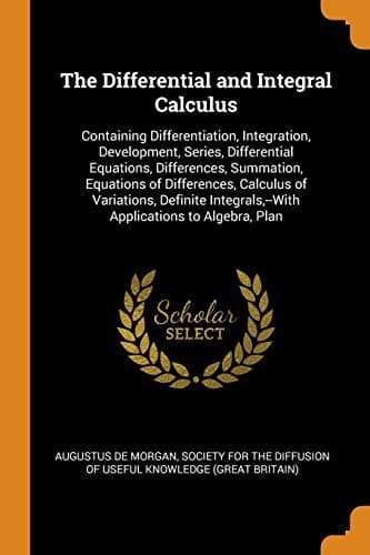 Tapa de The Differential and Integral Calculus