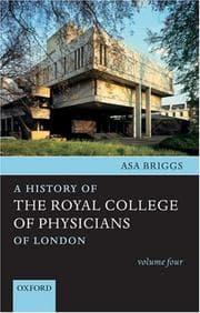 Tapa de A History of the Royal College of Physicians of London
