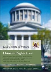 Tapa de Human rights law