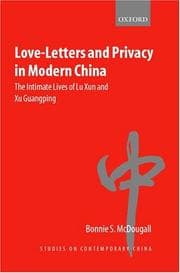 Tapa de Love-Letters and Privacy in Modern China