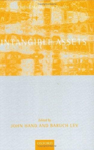 Tapa de Intangible Assets (Oxford Management Readers)