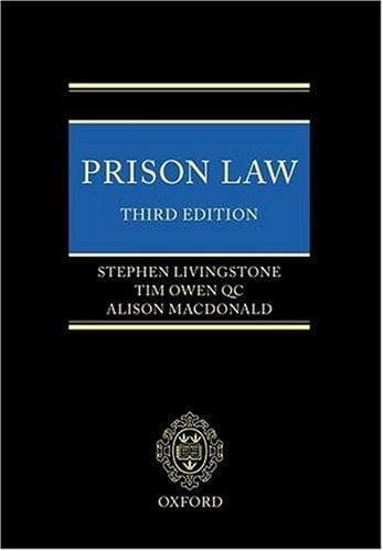Tapa de Prison law