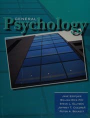 Tapa de General psychology