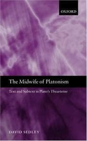 Tapa de The midwife of Platonism
