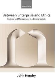 Tapa de Between Enterprise and Ethics
