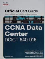 Tapa de CCNA data center DCICT 640-916 official cert guide