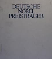 Tapa de Deutsche Nobelpreisträger