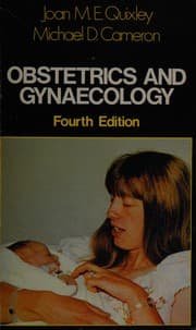 Tapa de Obstetrics and gynaecology