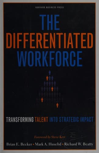 Tapa de The differentiated workforce