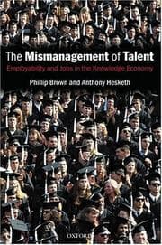 Tapa de The mismanagement of talent