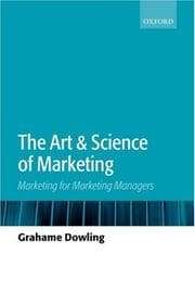Tapa de The art and science of marketing