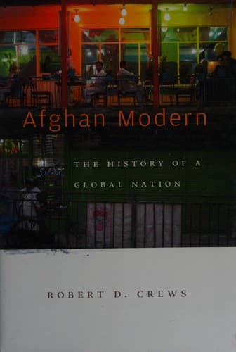 Tapa de Afghan Modern