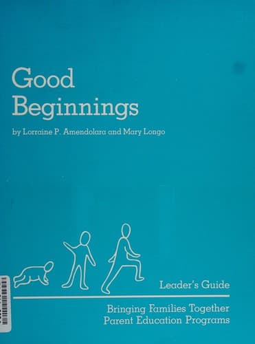 Tapa de Good beginnings