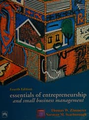 Tapa de Essentials of Entrepreneurship and Small Business Management