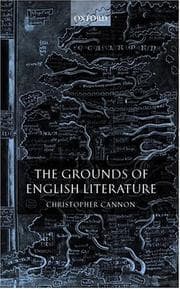 Tapa de The Grounds of English Literature
