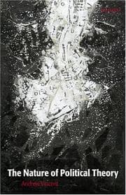 Tapa de The nature of political theory