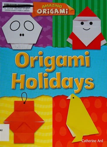Tapa de Origami holidays