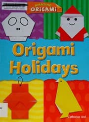 Tapa de Origami holidays
