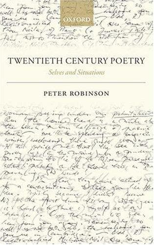 Tapa de Twentieth century poetry
