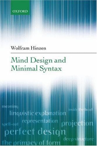 Tapa de Mind Design and Minimal Syntax