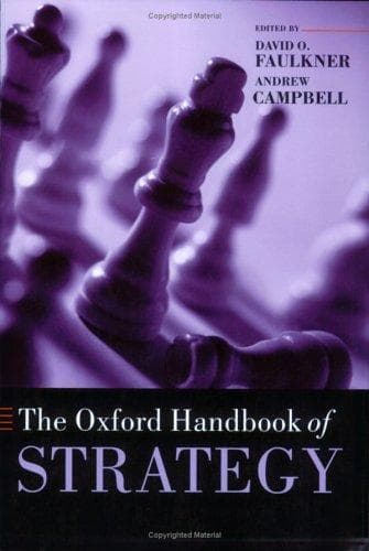 Tapa de The Oxford handbook of strategy