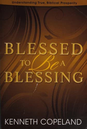 Tapa de Blessed to Be a Blessing