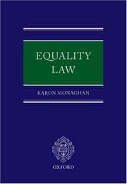 Tapa de Equality Law