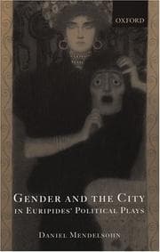 Tapa de Gender and the City in Euripides' Political Plays