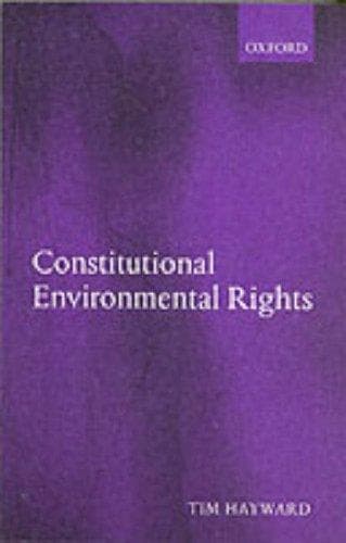 Tapa de Constitutional Environmental Rights