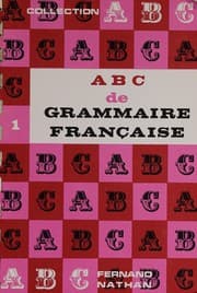 Tapa de ABC de grammaire française