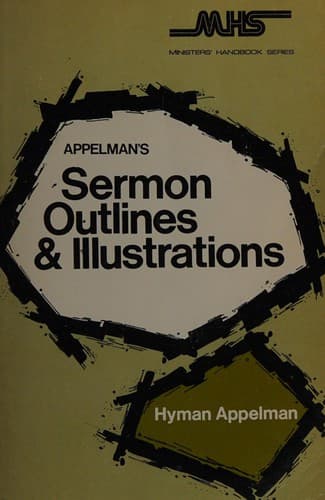 Tapa de Appelman's outlines and illustrations