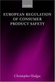 Tapa de European Regulation of Consumer Product Safety