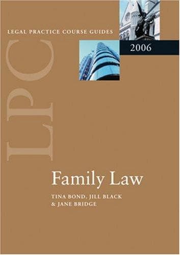 Tapa de Family law