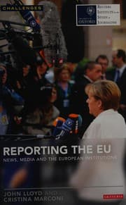 Tapa de Reporting the EU