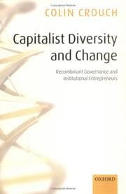 Tapa de Capitalist diversity and change