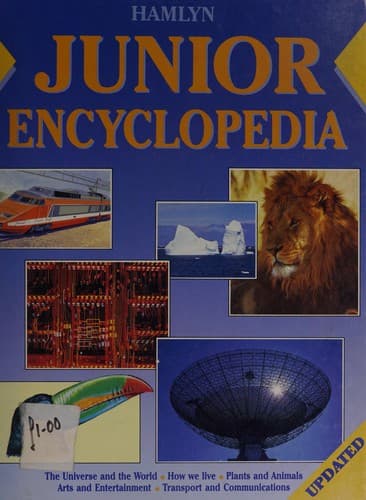 Tapa de Hamlyn junior encyclopedia